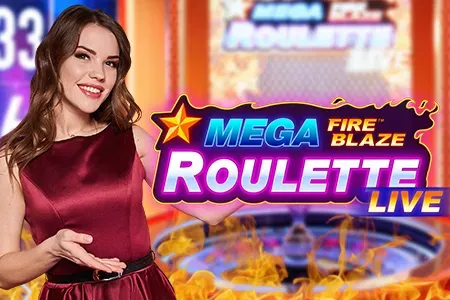 Mega Roulette live table streaming in the Cazeus client