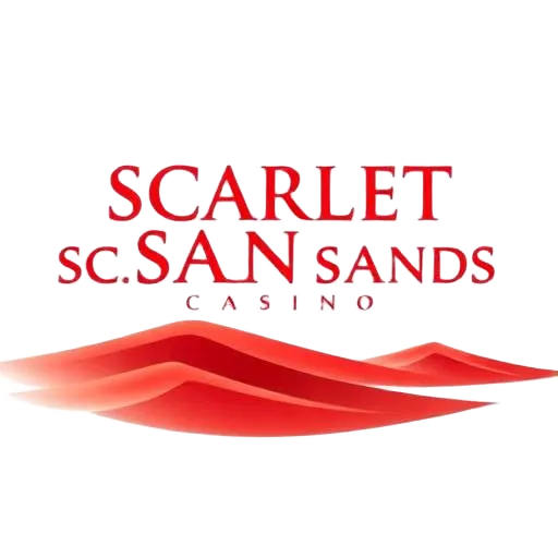 Scarlet Sands casino logo - buitenlands casino zonder CRUKS