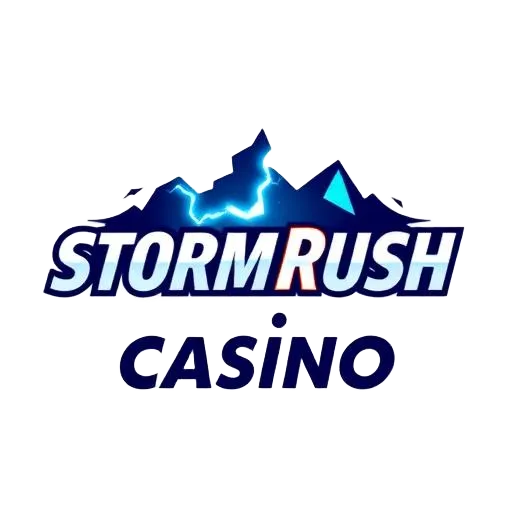 StormRush casino logo - buitenlands casino zonder CRUKS
